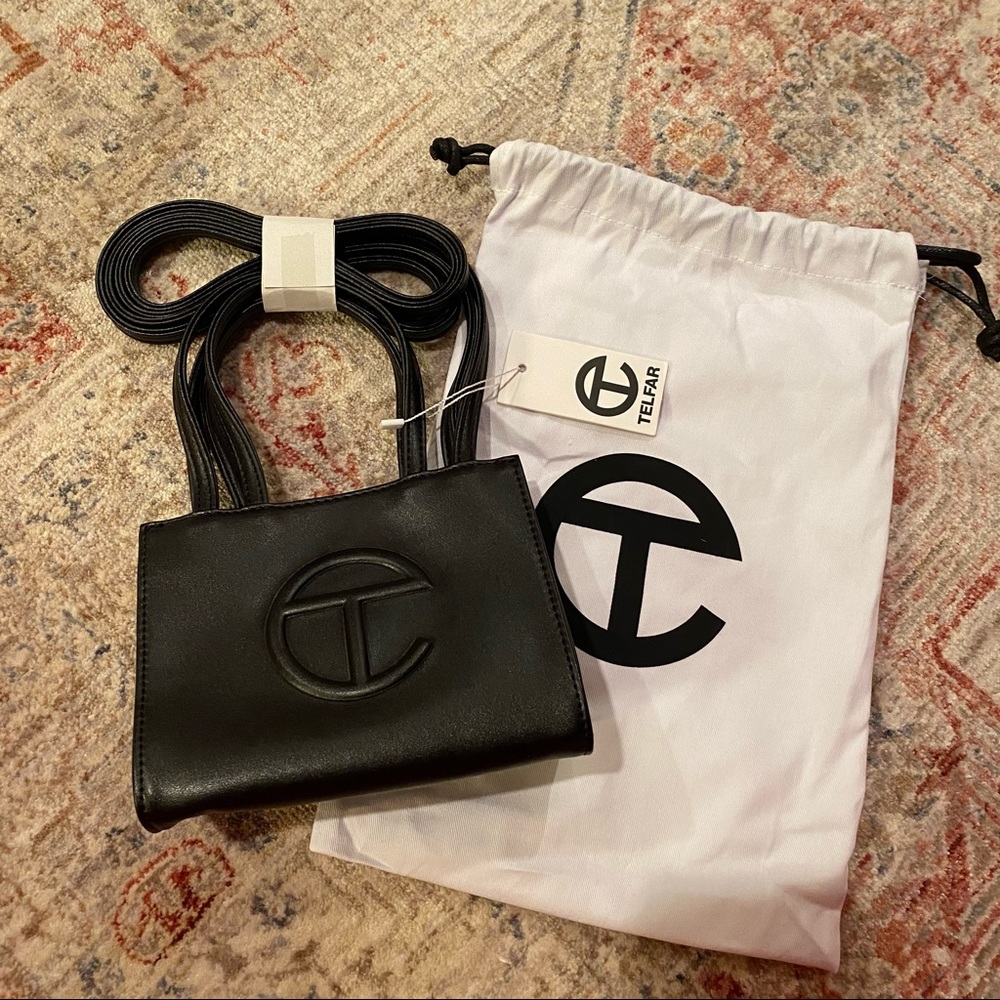 Telfar Small Black Shopping Bag